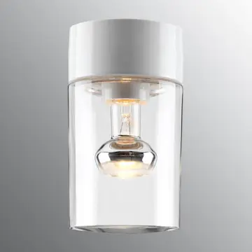 Vägg-/Taklampa Ifö Electric Opus 120 Klar Vit E27