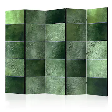 Rumsavdelare Skärmvägg Arkiio Green Puzzle II 225x172 cm