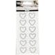 Rhinestonshjärtan Creativ Company Stl 23x21 mm 12 St/1 Förp