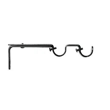 Gardinstångshållare Kirsch Dubbel & Reglerbar för Gardinstänger