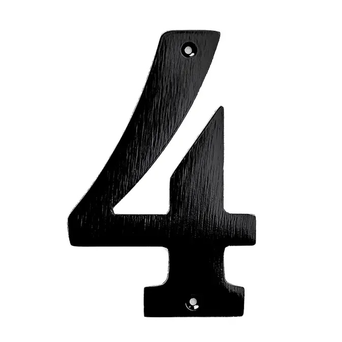 Husnummer Habo 570 Brunoxid