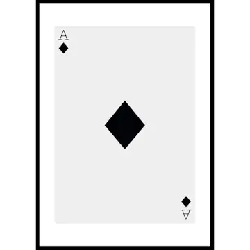 Poster Gallerix Ace Of Diamonds