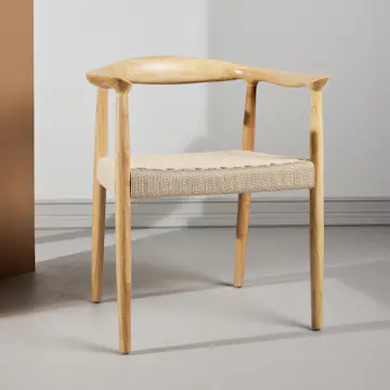 Matstol Vind Lovön Karmstol Flätad