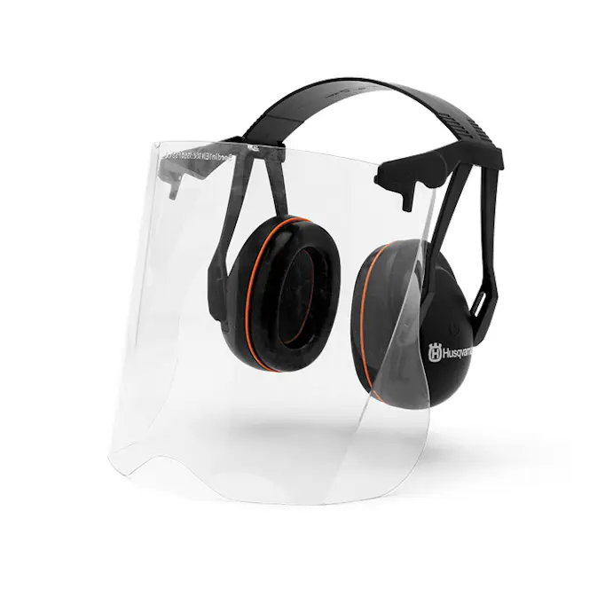 Hörselskydd Husqvarna Gardener med Plexivisir