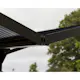 Carport Canopia by Palram Sydney Double V-Roof Aluminum 6x6 m Black