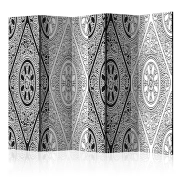 Rumsavdelare Skärmvägg Arkiio Ethnic Monochrome II 225x172 cm