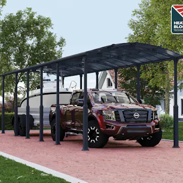Carport Canopia by Palram Alpine I Metall För Husbil 3,6x13 m