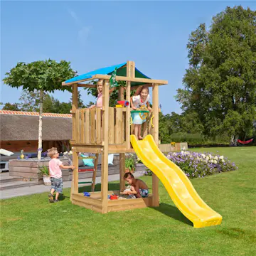 Lektorn Jungle Gym Hut inkl. rutschkana