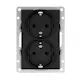 Vägguttag Elko Plus 2-Vägs utan Ram