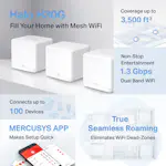 Mesh Mercusys Halo H30G AC1300 Whole Home Mesh Wi-Fi System 3-pack