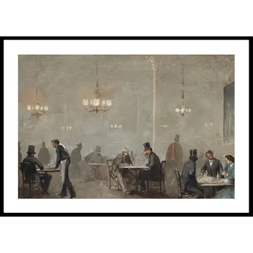 Poster Gallerix El Café By Ricardo Balaca