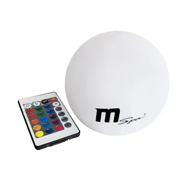 LED-Lampa Mspa Flytande Lampa med Flerfärgsläge & Fjärrkontroll till Pool