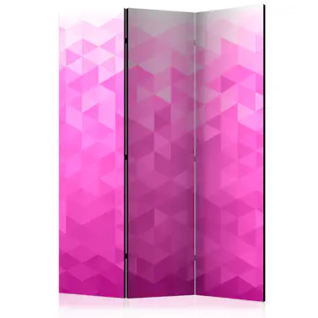 Rumsavdelare Skärmvägg Arkiio PInk Pixel 135x172 cm