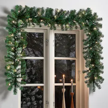 Girlang Nordic Winter Batteridriven inkl Ljus