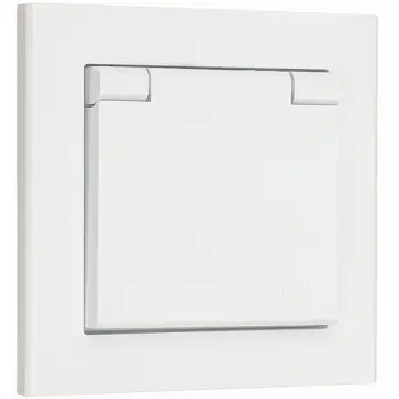 Vägguttag Malmbergs Optima 1-V IP44 med Skruvanslutning