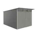 Redskapsbod Biohort Avantgarde Eco A8 Metallic Kvartsgrå Standarddörr