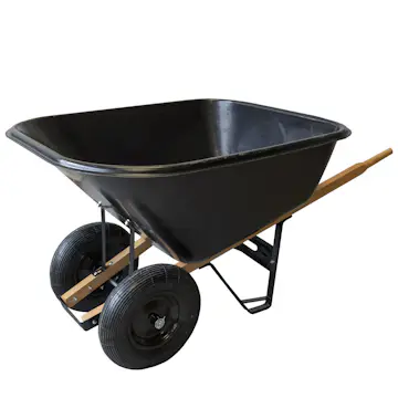 Dubbelhjulig skottkärra HYMA Robust