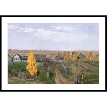 Poster Gallerix Golden Autumn By Isaac Levitan