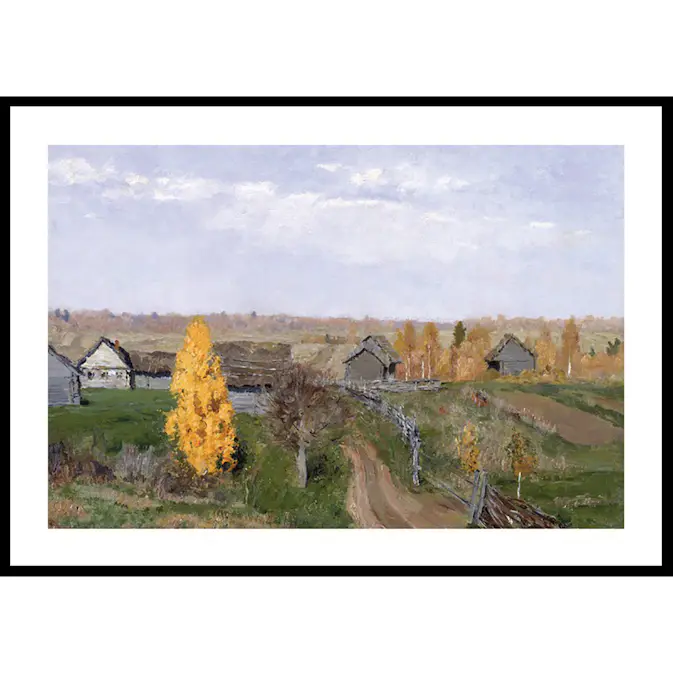 Poster Gallerix Golden Autumn By Isaac Levitan