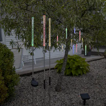 Solcellsdekoration Star Trading Bubbly 3-pin