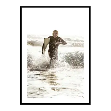 Poster Gallerix Running Surfer