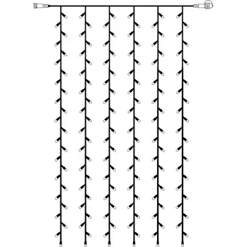 Ljusgardin Star Trading Extra System 24 98L