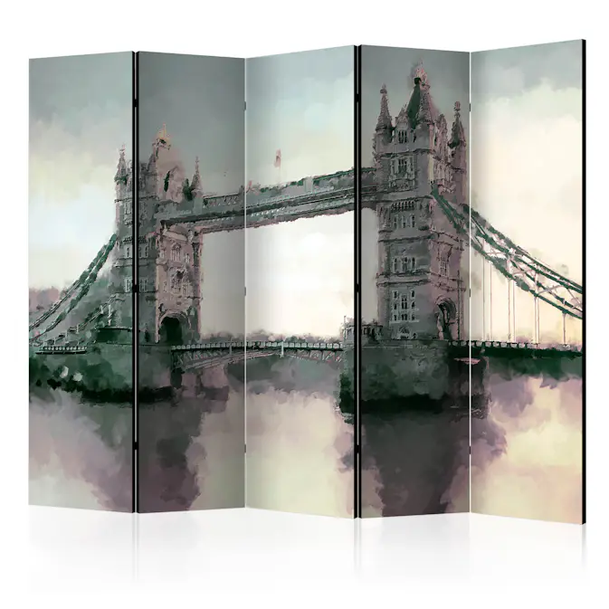 Rumsavdelare Skärmvägg Arkiio Victorian Tower Bridge II 225x172 cm