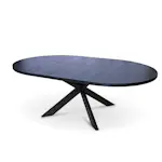 Iläggsskiva Stenexpo Tofta Massiv Svartbetsad Ask 40x140 cm