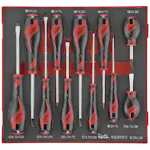 Skruvmejselsats 11 delar Teng Tools TED911N