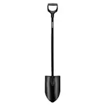 Spade Fiskars Ergonomic Pro Spetsig Svart XL