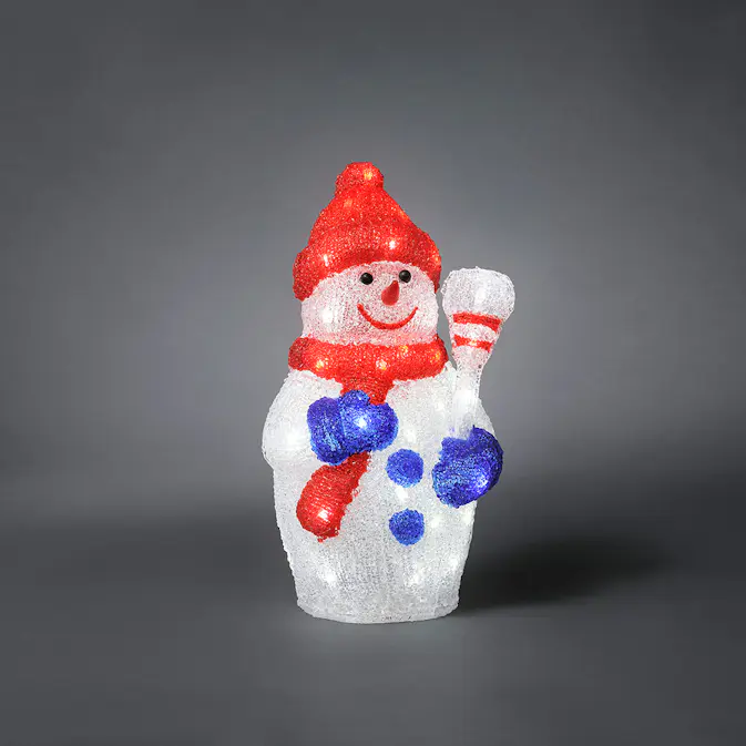 Dekorationsbelysning Gnosjö Konstsmide Snögubbe 48 LED