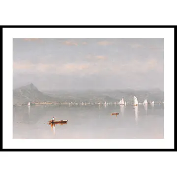 Poster Gallerix Haverstraw Bay By Sanford Robinson Gifford