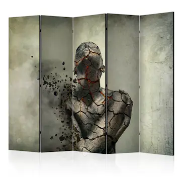 Rumsavdelare Skärmvägg Arkiio Internal Explosion II 225x172 cm