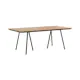 Utebord Comfort Garden Trio 200x100 cm Akacia/Svart