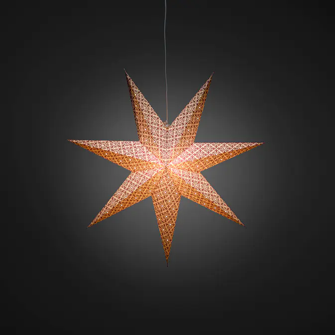 Adventsstjärna Gnosjö Konstsmide Hängande Mönstrad