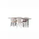 Matgrupp furniture/fashion Stone med 4 Limhamn Light Stolar