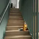 Trapprenovering Lundbergs Premium Nordic White Ek Enkelsteg