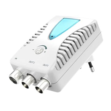 Antennförstärkare Hama 2x22db Justerbar