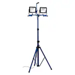 Arbetslampa Gelia LED 2x50W Teleskopstativ 3 m Kabel