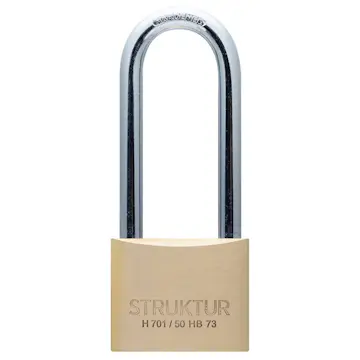Hänglås Millers Mässing H 701/50Hb73