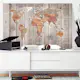 Tavla Arkiio World Map Wooden Stories