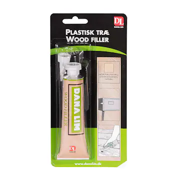 Trälim Danalim Plastiskt Trämassa 638 Natur 75 ml För Reparationer