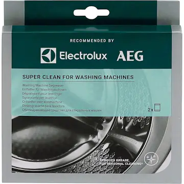 Djuprengöringsmedel Electrolux M2WCP051 för Tvättmaskin - Innehåller Två Påsar