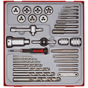 Gängsats 34 delar Teng Tools TTDTD34