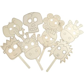 Masker Creativ Company 35x22 cm 16 St/1 Förp