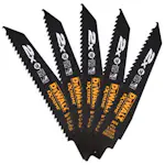 Tigersågsblad DeWalt DT2300L 152 mm Trä/Spik 5-Pack