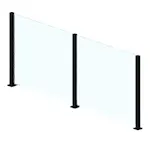 Glasräcke Green Land Patio Klar Glas