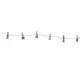 Ljusslinga Star Trading Clippy Advent LED Batteridriven