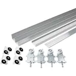 Skjutdörrsbeslag Habo K-50 Komplett