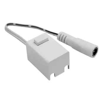 Strömkabel Gelia med Brytare On/Off 150mm för LED-list Fejan